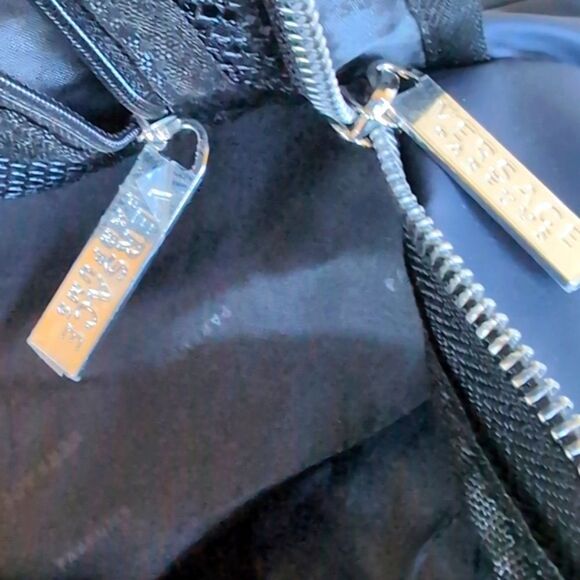 VERSACE Luxury Parfums Travel/ Weekender Tote/ Backpack Duffle NWOT - Picture 15 of 16